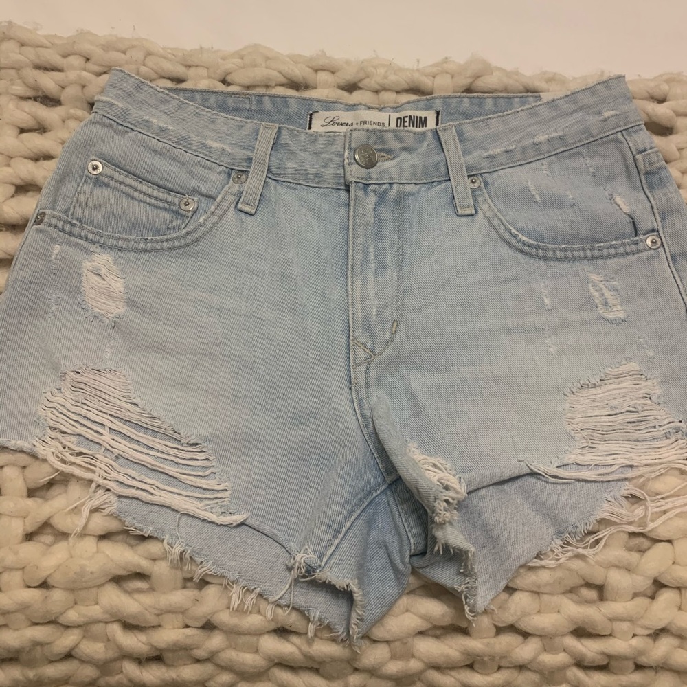 For Love & Lemons Denim Shorts!